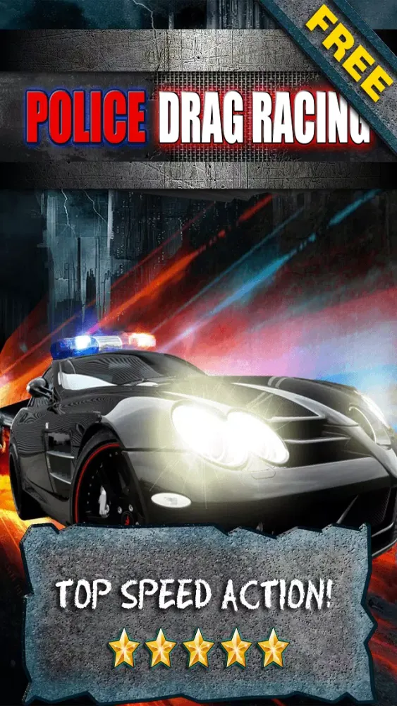 Police Drag Racing Driving Simulator Game - Race The Real Turbo Chase For Kids And Boys FREE應用截圖