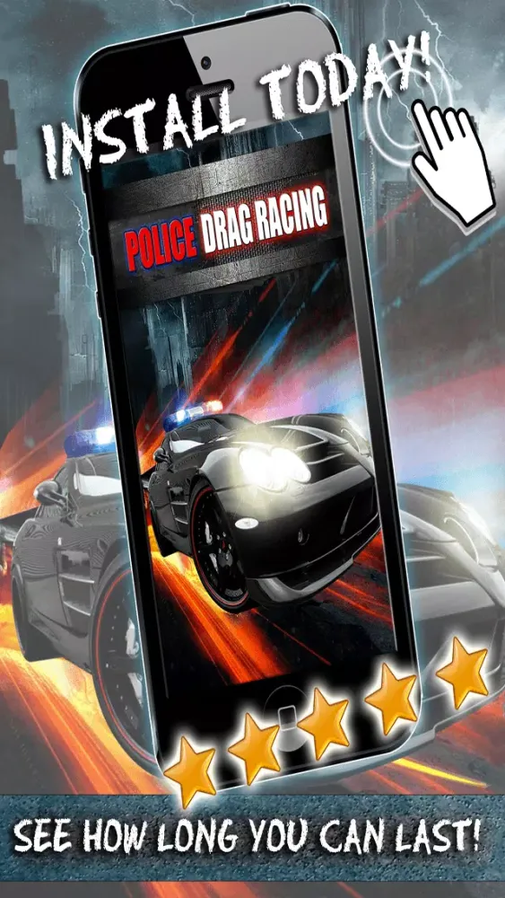 Police Drag Racing Driving Simulator Game - Race The Real Turbo Chase For Kids And Boys FREE應用截圖