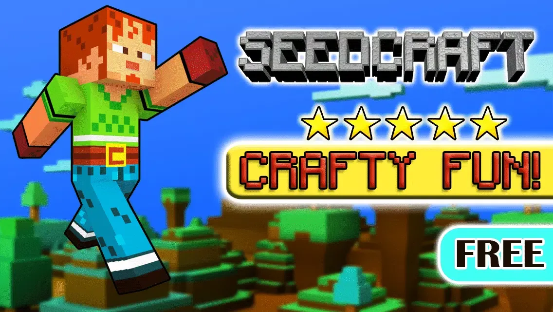 Seed Craft Blocks - Mine Mini Jump For Survival In A 3D Pixel World應用截圖