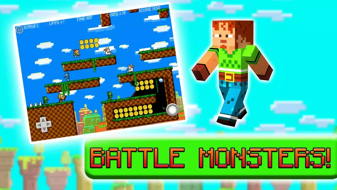 Seed Craft Blocks - Mine Mini Jump For Survival In A 3D Pixel World應用截圖