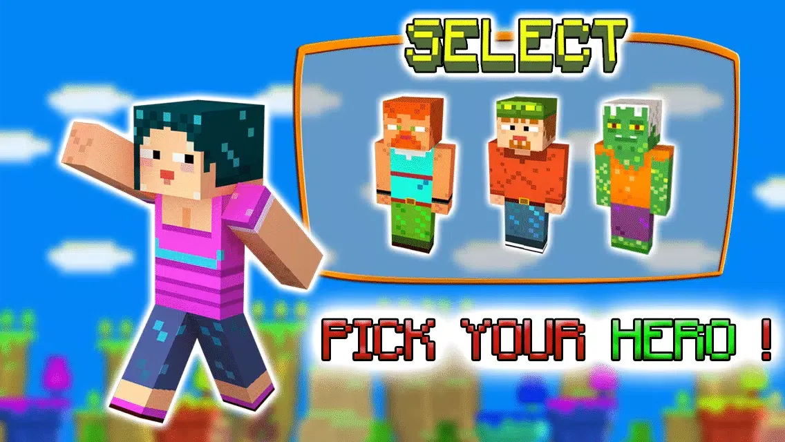 Seed Craft Blocks - Mine Mini Jump For Survival In A 3D Pixel World應用截圖