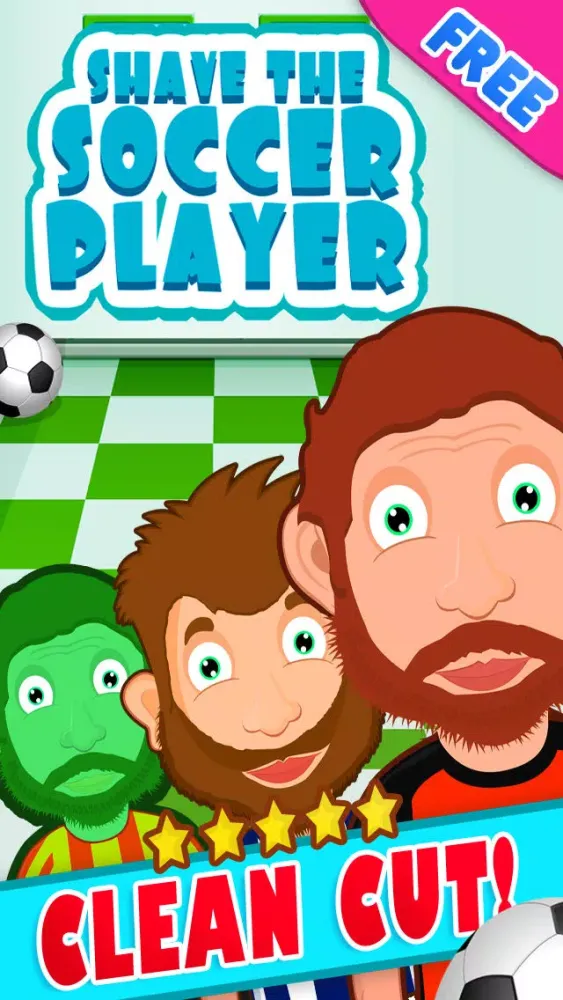 Tangkapan skrin Shave The Soccer Player - Beard Fashion Salon For Brazil Cup 20-14