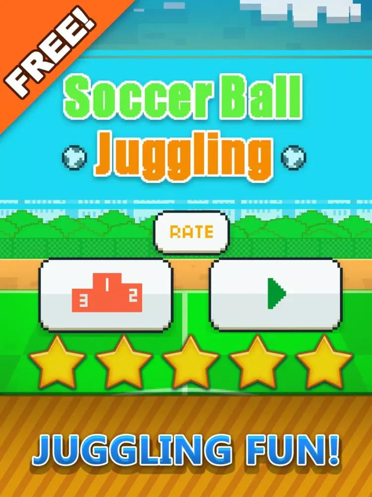 Super Soccer Ball Juggling - Impossible Tiny Bird Juggle Adventure Game iPad  Screenshots