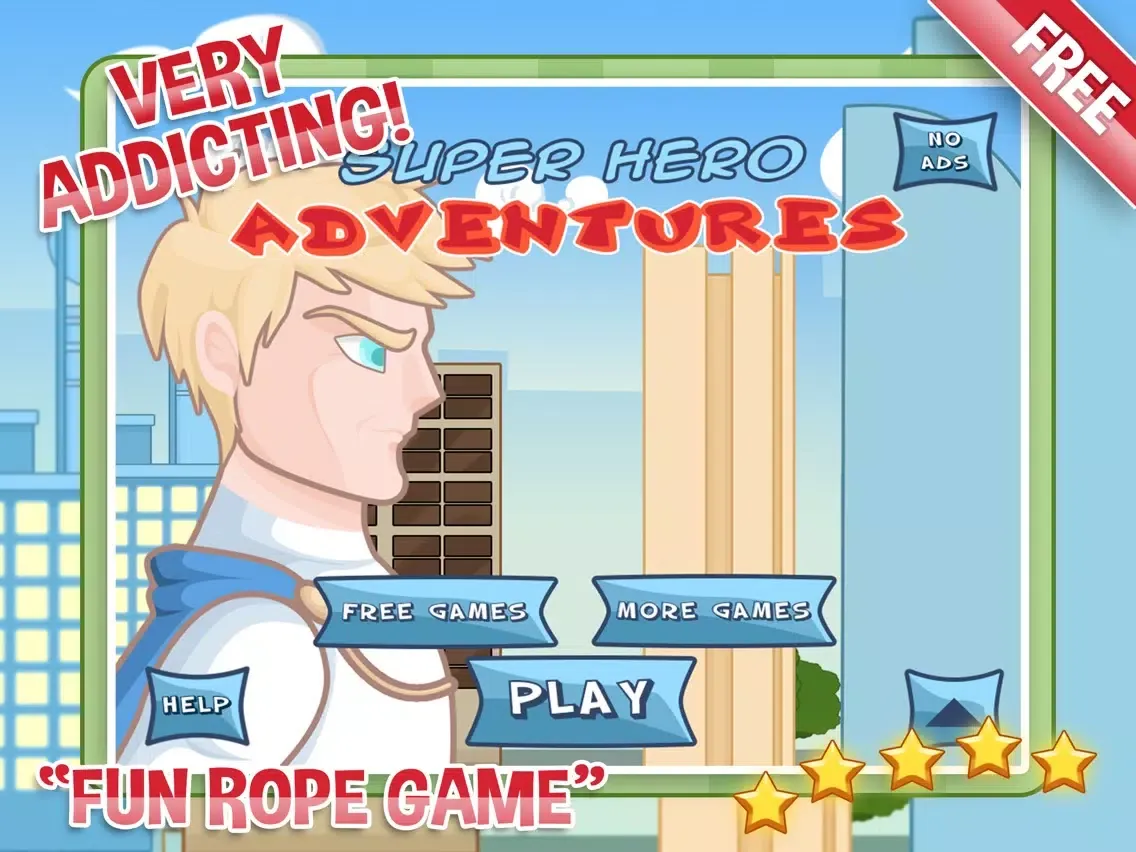 Zrzuty ekranu Rope Swing-ing Super Hero War - New Avengers Powers Unlimited Edition 2 iPad 