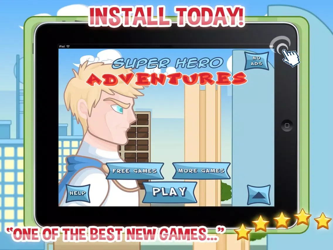 Zrzuty ekranu Rope Swing-ing Super Hero War - New Avengers Powers Unlimited Edition 2 iPad 