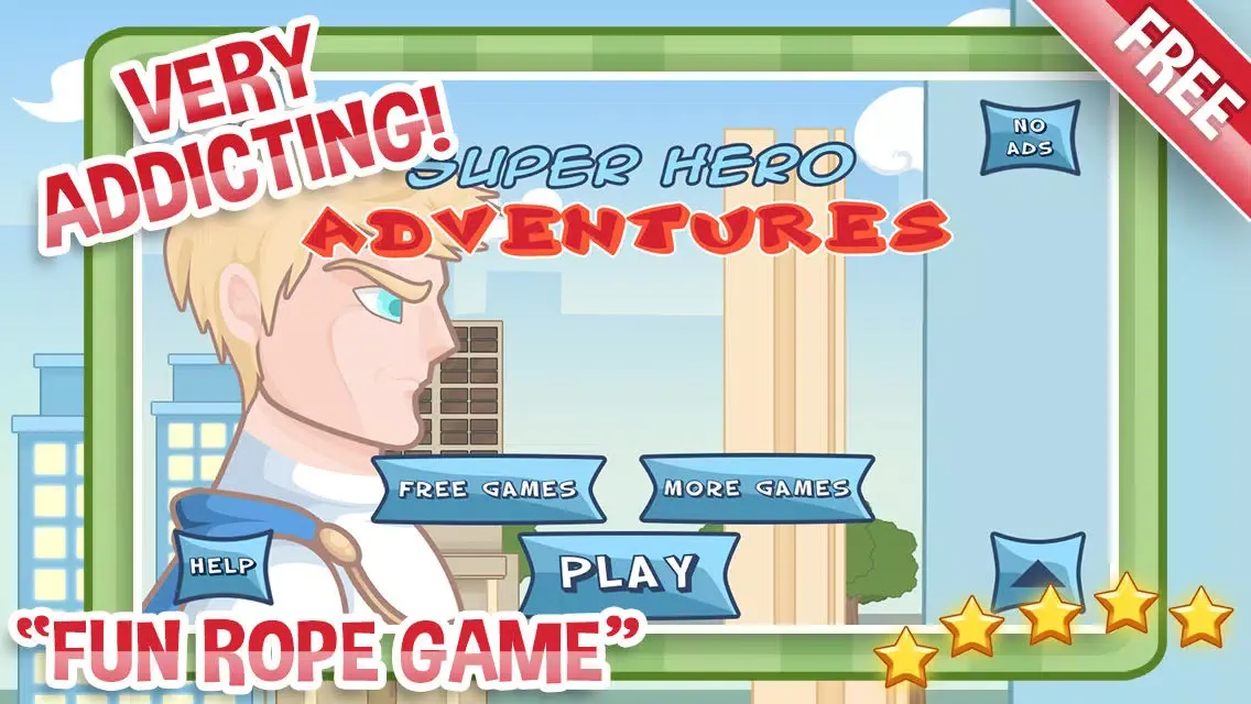 Zrzuty ekranu Rope Swing-ing Super Hero War - New Avengers Powers Unlimited Edition 2