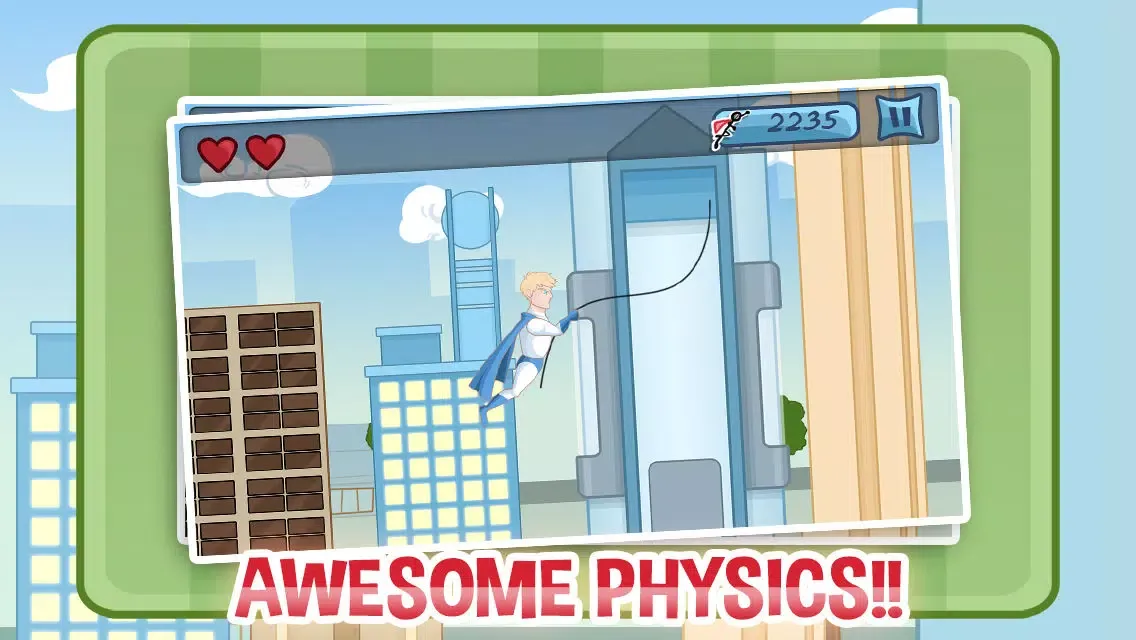 Zrzuty ekranu Rope Swing-ing Super Hero War - New Avengers Powers Unlimited Edition 2