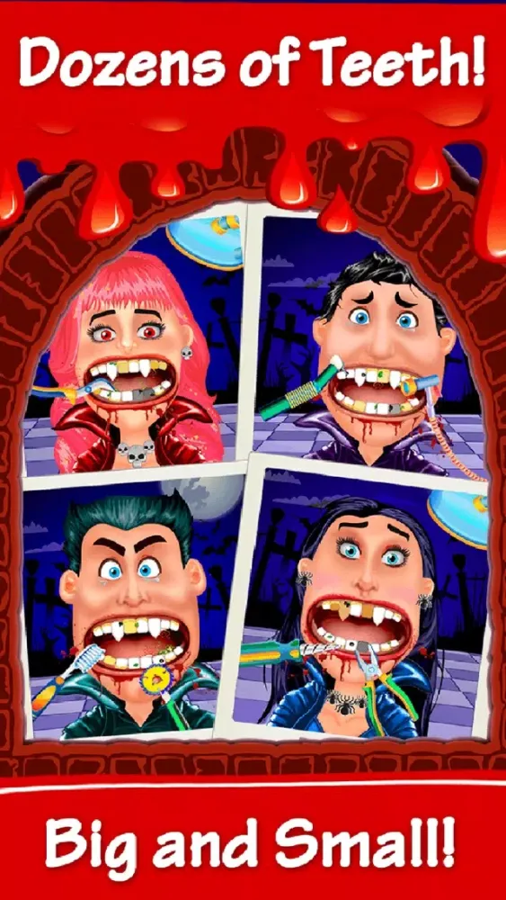 صور Tiny Vampire Dentist - Little Hair And Foot Doctor Office Kids Games 2