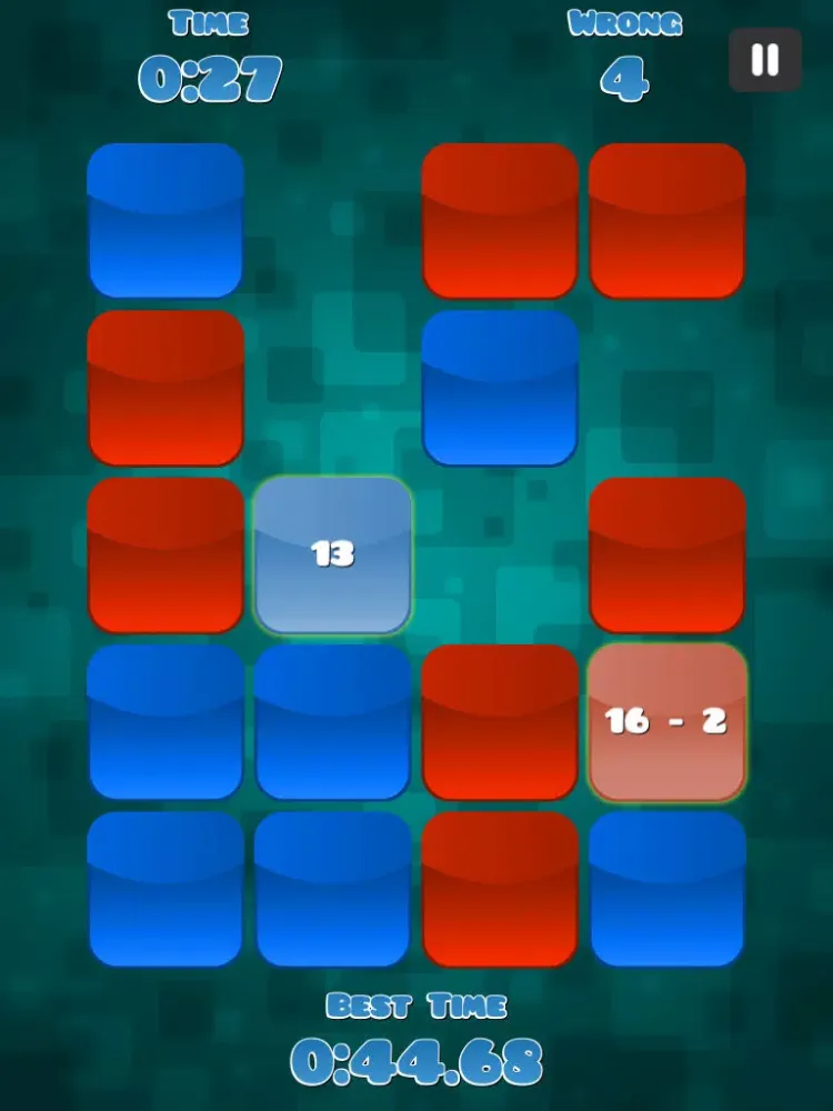 Memory Maths - Free iPad 应用截图