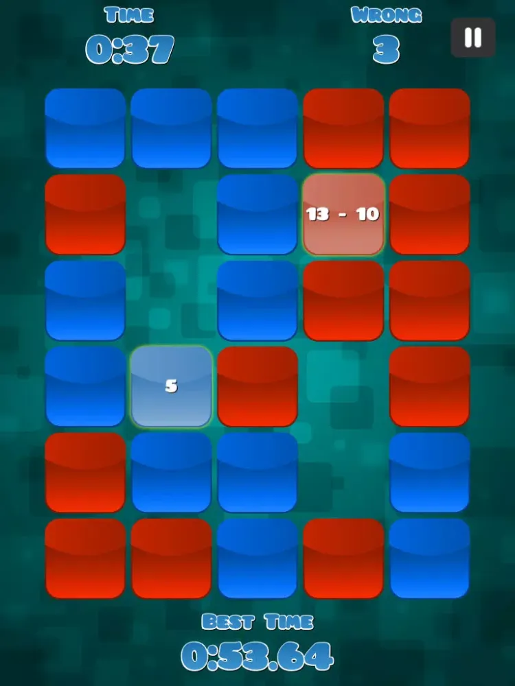 Memory Maths - Free iPad 应用截图