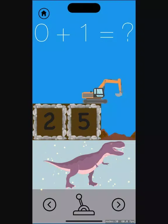 Dino Diggin' Math iPad  स्क्रीनशॉट