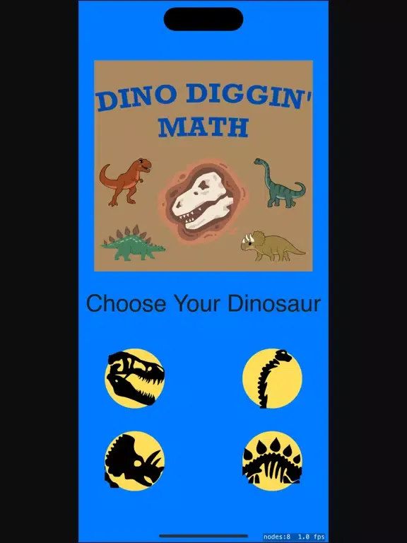 Dino Diggin' Math iPad  स्क्रीनशॉट