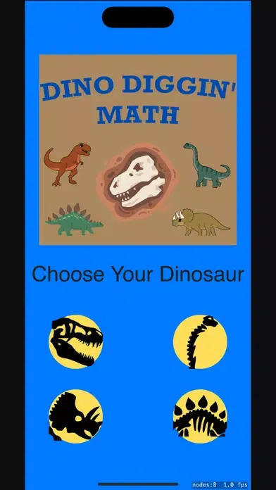 Dino Diggin' Math स्क्रीनशॉट