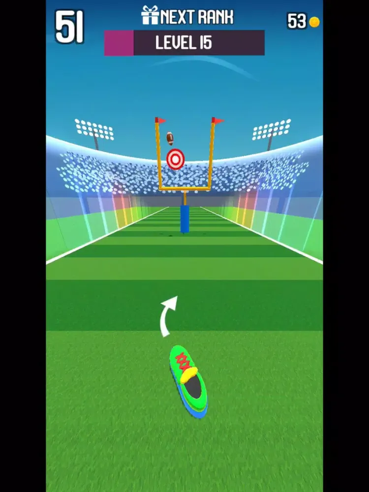 Capturas de tela do Field Kicker iPad 