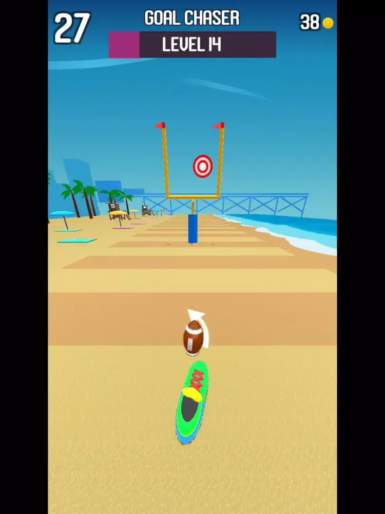 Capturas de tela do Field Kicker iPad 