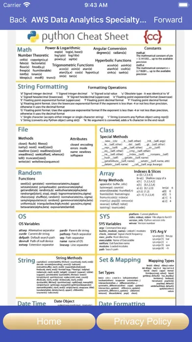 Screenshot di AWS Data Analytics Exam Prep