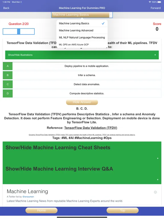 Machine Learning For Dummies P iPad  سکرین شاٹس