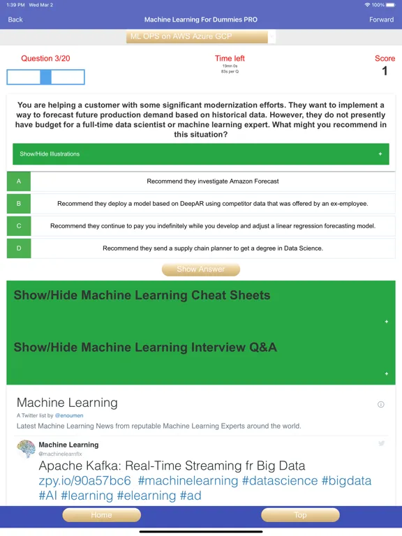 Machine Learning For Dummies P iPad  سکرین شاٹس