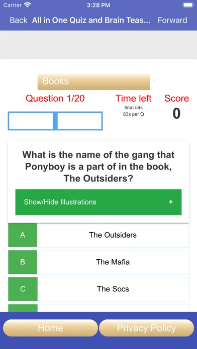 All Around Topics Quiz PRO应用截图
