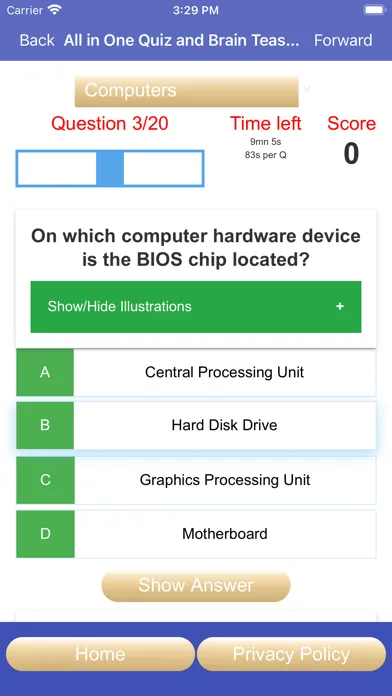 All Around Topics Quiz PRO应用截图