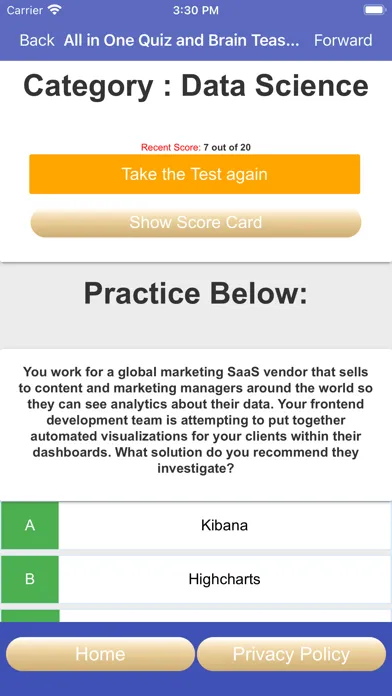 All Around Topics Quiz PRO应用截图