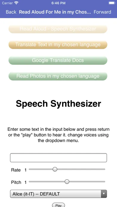 تصاویر Read Aloud PRO - AI Dashboard