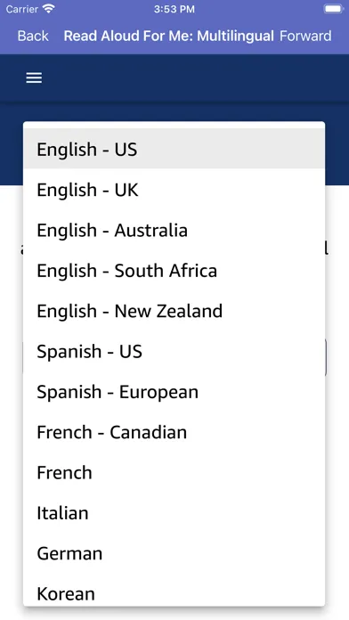 تصاویر Read Aloud PRO - AI Dashboard