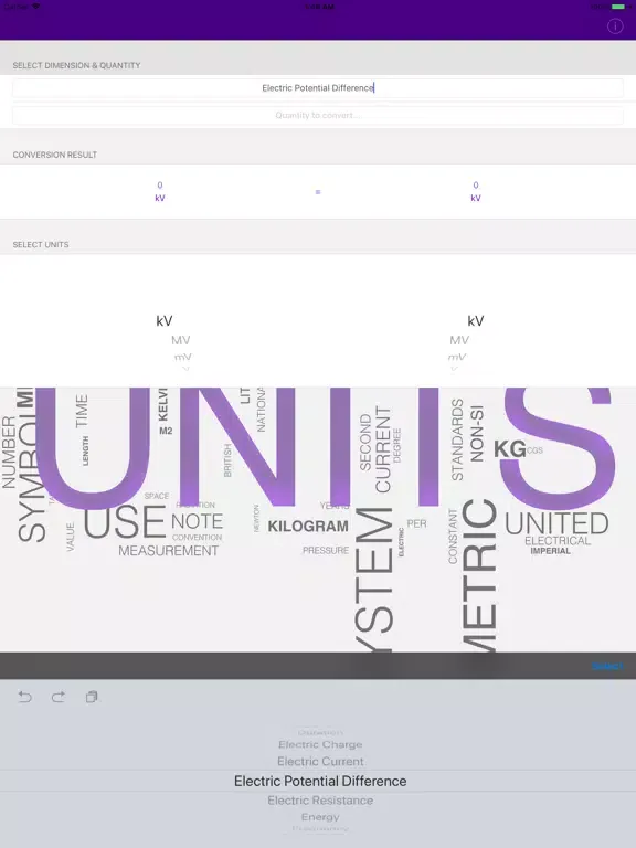Units Pro iPad  Ekran Görüntüleri