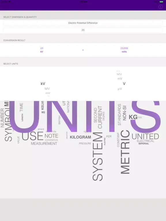 Units Pro iPad  Ekran Görüntüleri