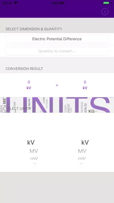 Units Pro Ekran Görüntüleri