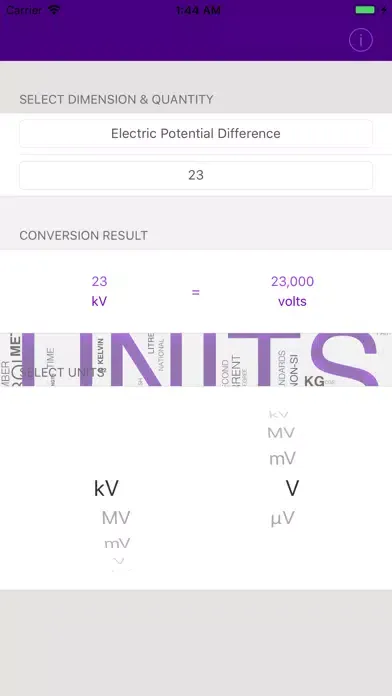 Units Pro Ekran Görüntüleri