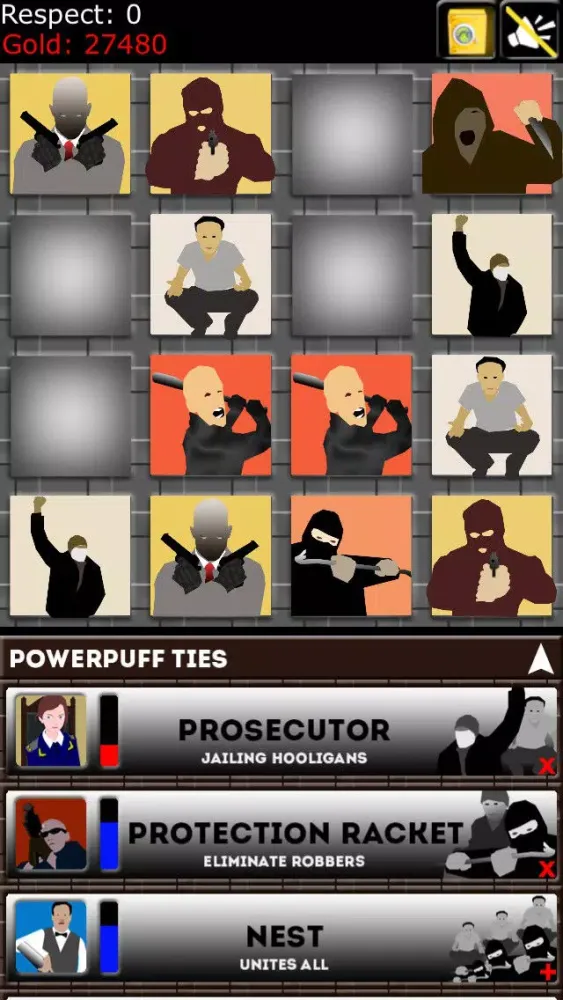 Capturas de tela do 2048 gangsta