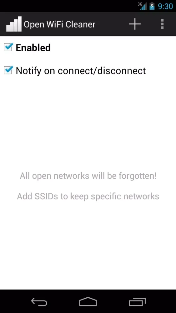 Open WiFi Cleaner应用截图