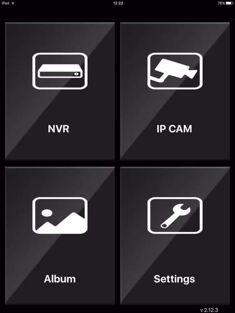 Channel Vision NVR-II iPad  Ekran Görüntüleri