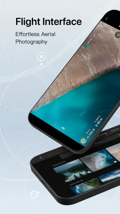 Screenshot di DJI Fly