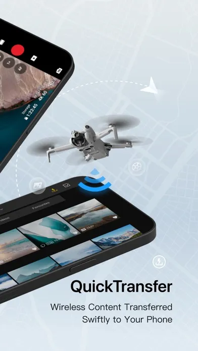 Screenshot di DJI Fly