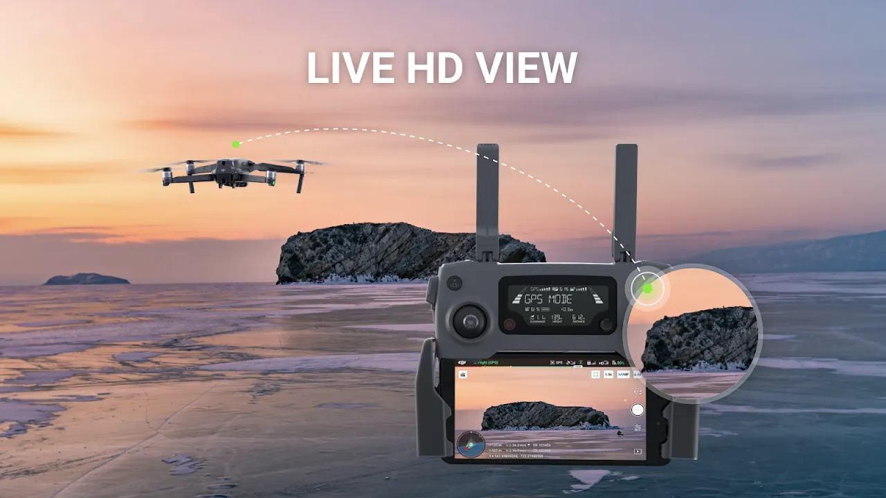 DJI Pilot Screenshots