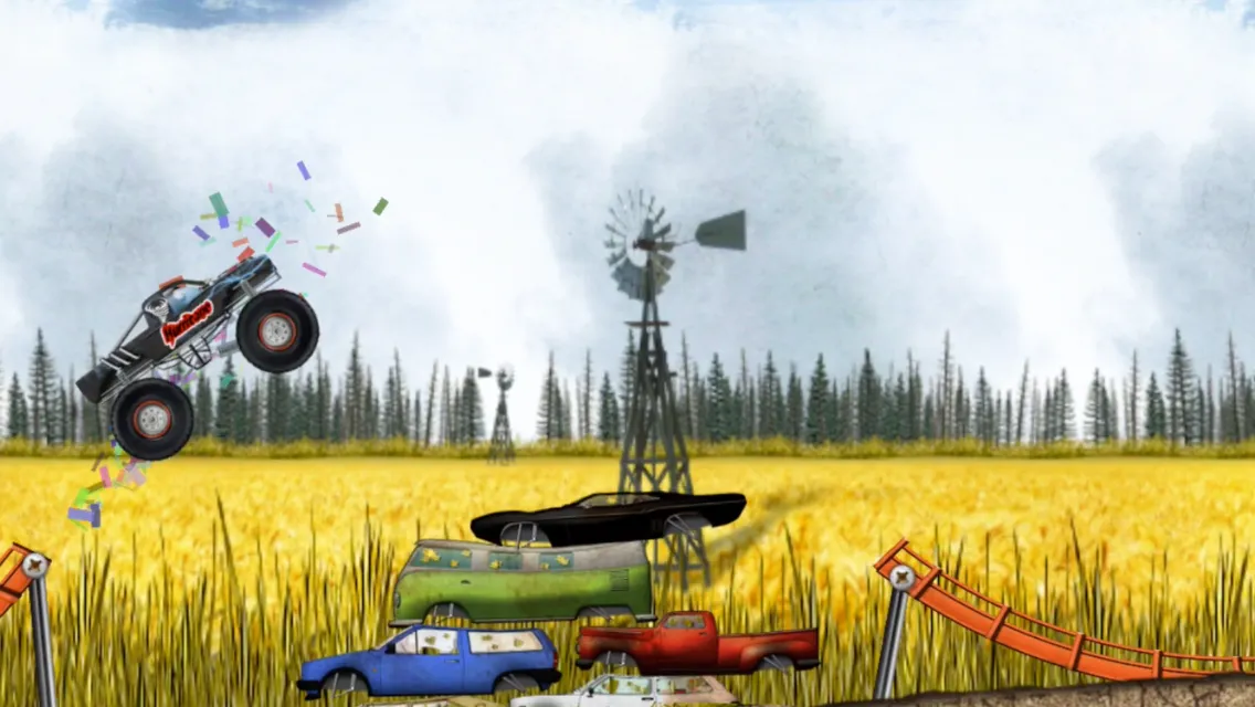 صور Stickman Downhill - Monster Truck