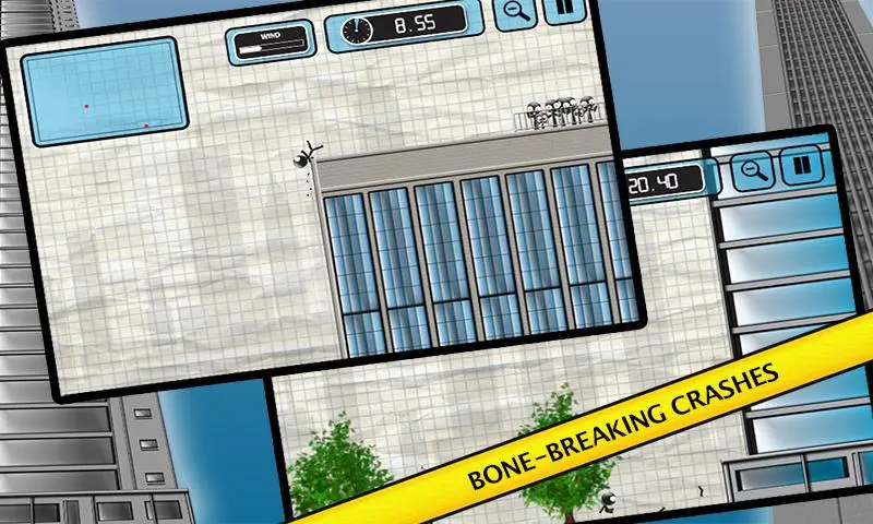Capturas de pantalla de Stickman Base Jumper