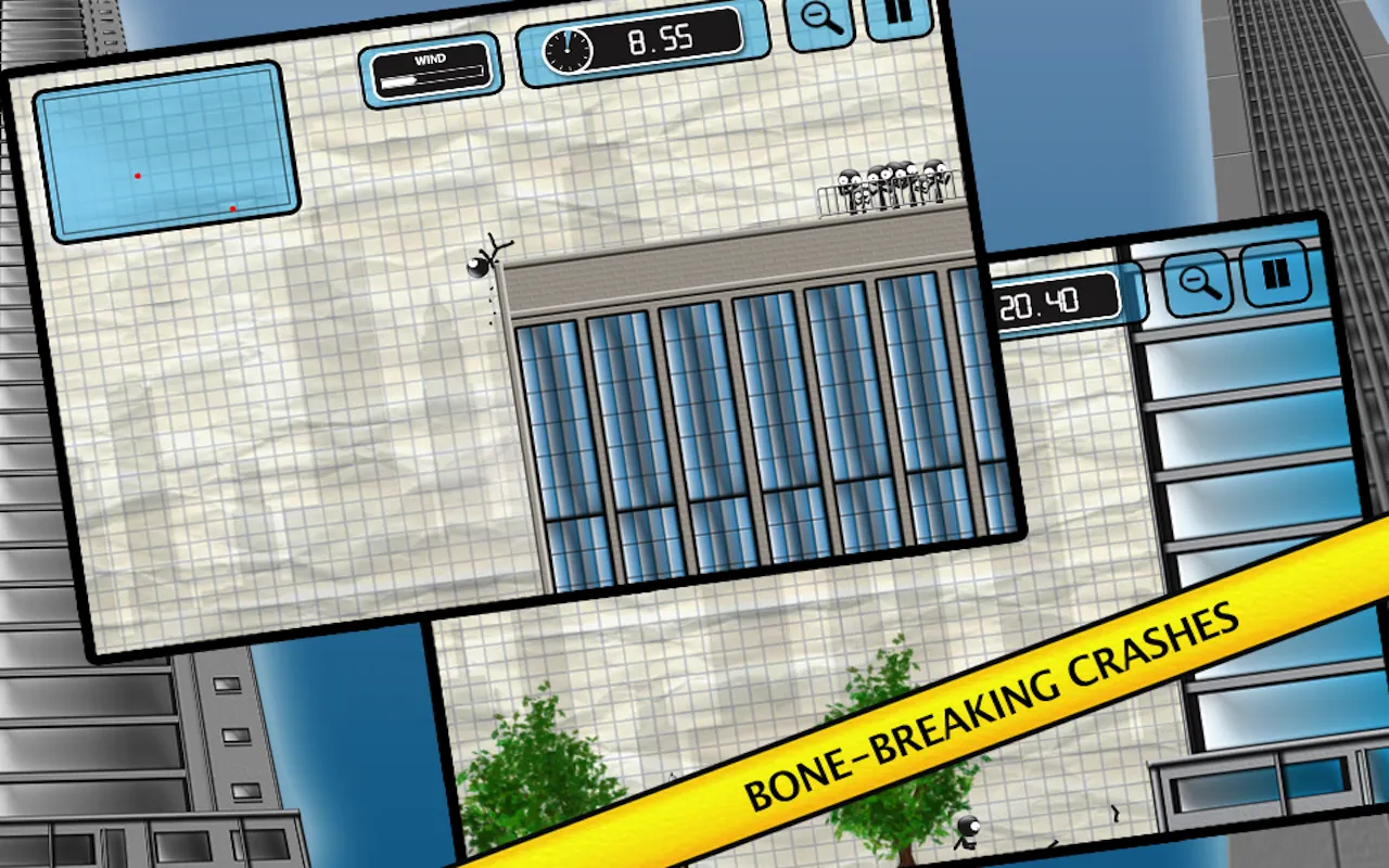 Capturas de pantalla de Stickman Base Jumper