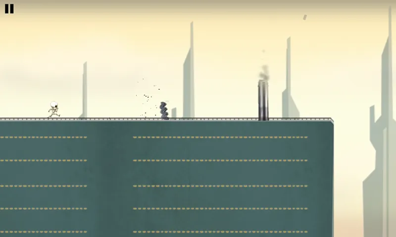 Stickman Roof Runner 스크린샷