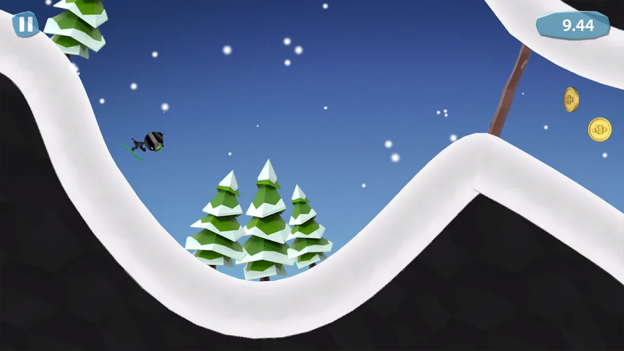Stickman Ski Ekran Görüntüleri
