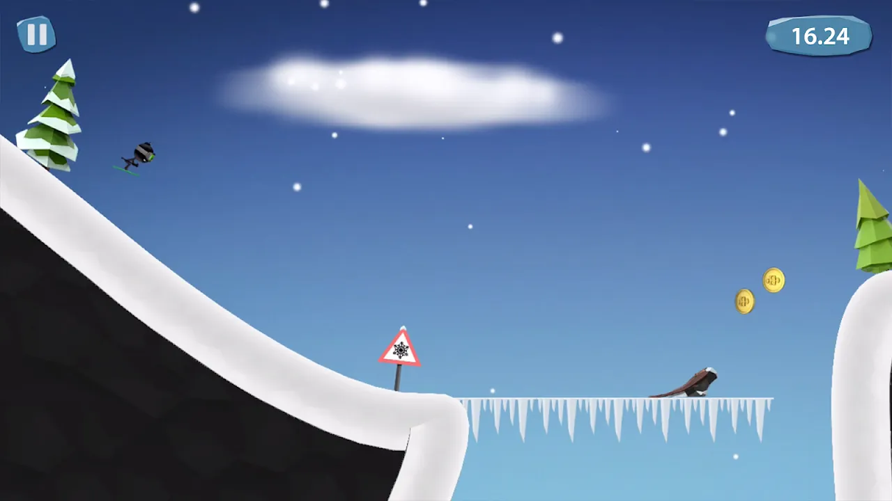 Stickman Ski Ekran Görüntüleri