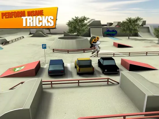 تصاویر Stickman Skate Battle iPad 
