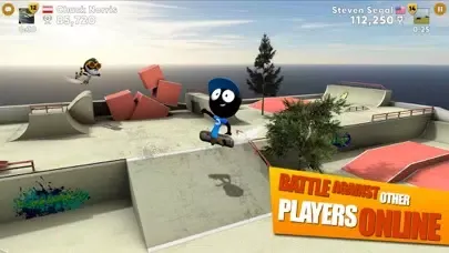 تصاویر Stickman Skate Battle
