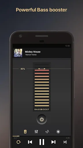 Capturas de tela do Equalizer music player booster
