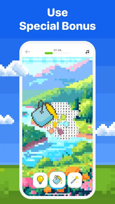 ภาพหน้าจอของ Pixel Color: Paint by Number
