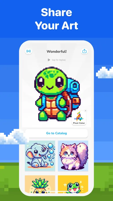 ภาพหน้าจอของ Pixel Color: Paint by Number