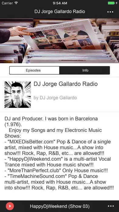 صور DJ Jorge Gallardo Radio