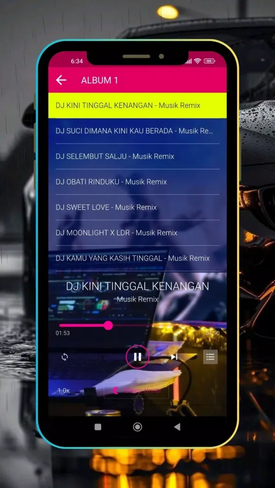 Screenshot di DJ Aku Dah Lupa X Garam Madu